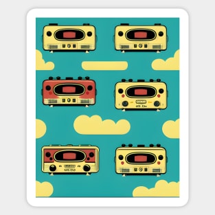 Radio Cloud Sticker